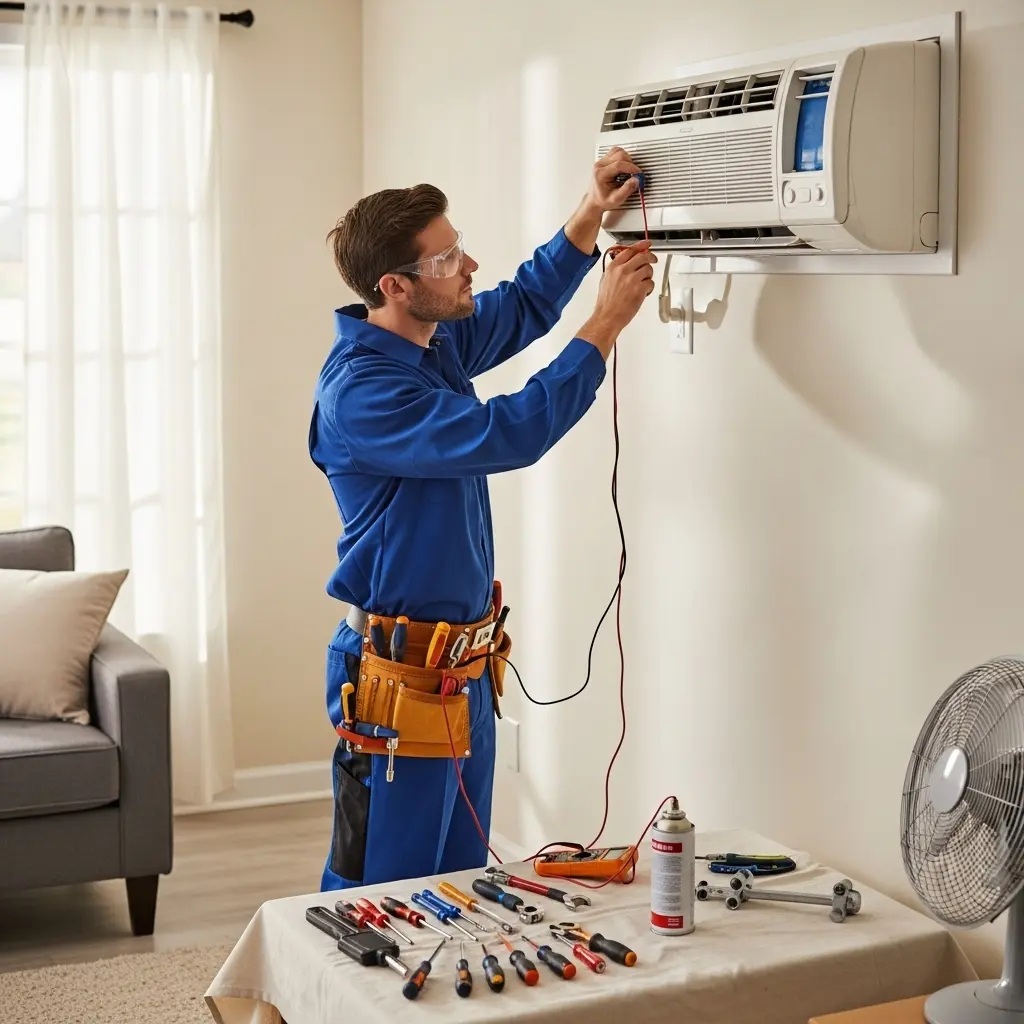 Selendi Gree Gree klima gaz dolumu ve bakım – Enerji verimliliği artırıldı. - Teknik servis örneği